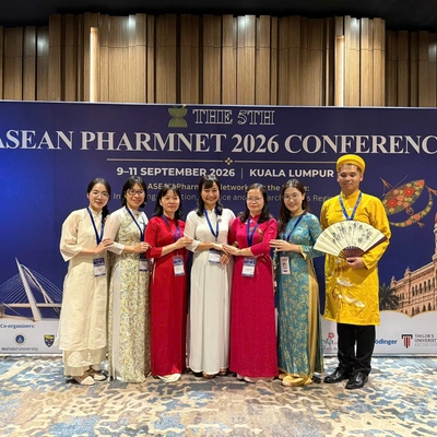 Giảng viên và người học khoa BC&CNDP tham dự Asean Pharmnet 2026 